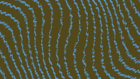 Abstract wavy lines pattern with blue and green colors Illustrazione stock