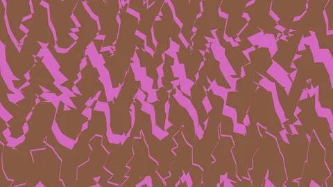 Abstract wavy lines pattern in brown and light purple Stock Illustration