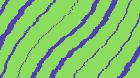 Abstract wavy lines pattern in green and blue colors Illustrazione stock