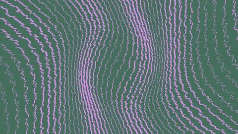 Abstract wavy lines pattern with grey and green background Illustrazione stock