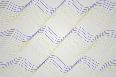 Abstract wavy lines pattern on light background Stock Photos