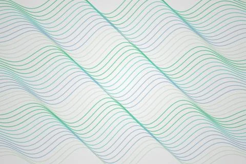 Abstract wavy lines pattern on light background Stock Photos