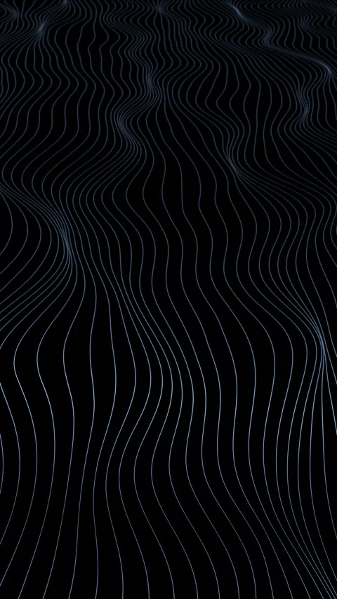 Abstract wavy lines pattern loop motion vertical background Stock Footage 341292984