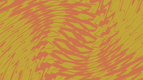 Abstract wavy lines pattern in orange and yellow colors Stock Illustration