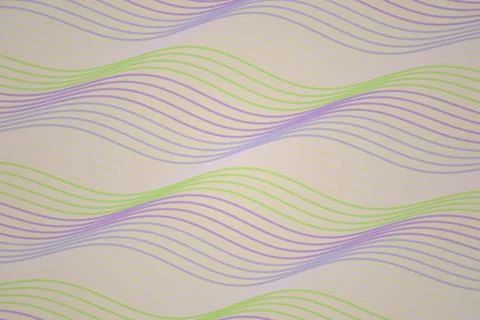 Abstract wavy lines pattern with pastel colors background Stock Photos