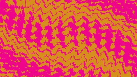 Abstract wavy lines pattern in pink and orange colors イラスト素材
