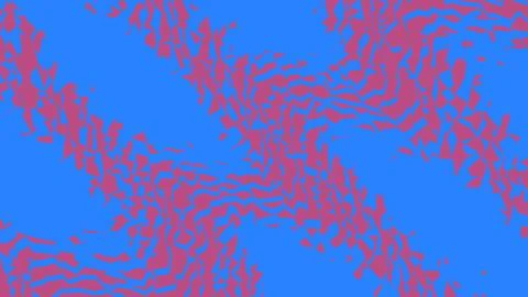 Abstract wavy lines pattern in pink and blue colors Stock Illustration