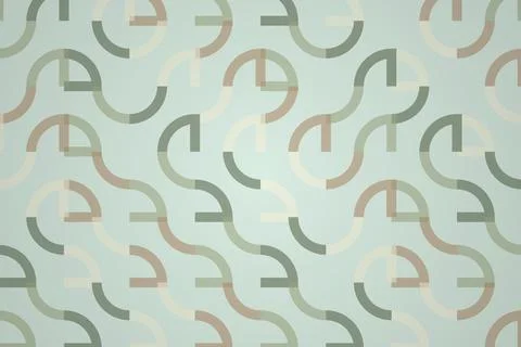 Abstract wavy lines pattern in soft pastel colors Stock Photos