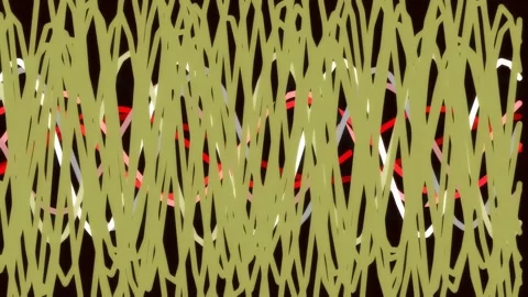 Abstract wavy lines pattern texture background flowing organic energy gold .. Stock Footage 342205005