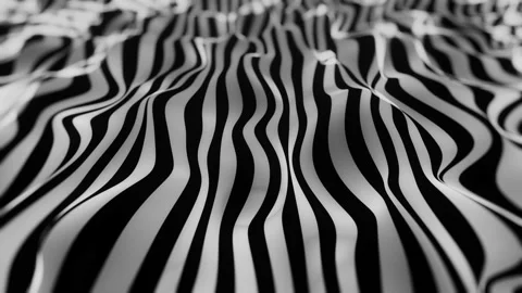 Abstract  Wavy Lines, Shiny background animation. Stock Footage 202323381