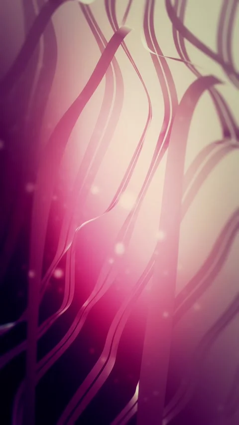 Abstract Wavy Lines, Shiny background animation. Stock Footage 292799405