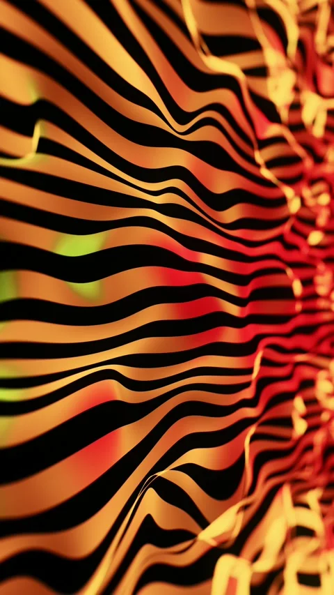 Abstract Wavy Lines, Shiny background animation. Video stock 292806804