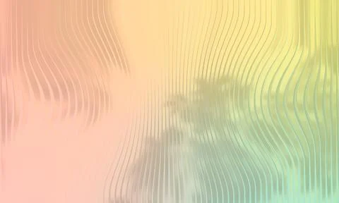 Abstract wavy lines texture with vertical distortion over soft warm pastel .. Stock Photos