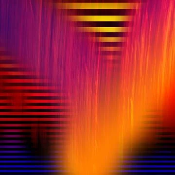 Abstract wavy lines.Grungy spotted pattern.African design. Stock Illustration