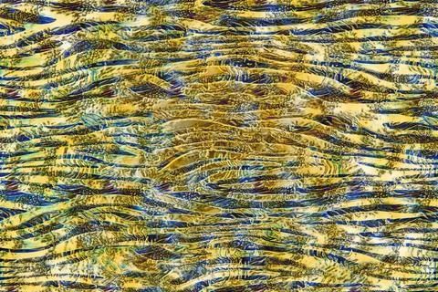 Abstract wavy lines.Grungy spotted pattern.African design. 스톡 일러스트