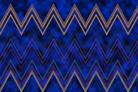 Abstract wavy lines.Grungy spotted pattern.African design. 스톡 일러스트