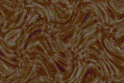 Abstract wavy lines.Grungy spotted pattern.African design. Stock Illustration