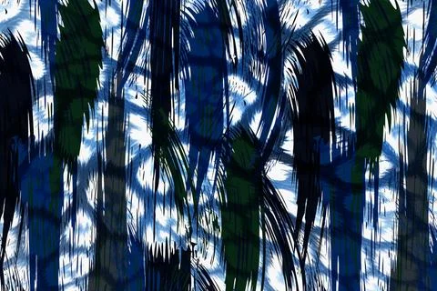 Abstract wavy lines.Grungy spotted pattern.African design. イラスト素材