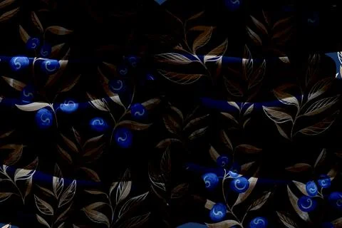 Abstract wavy lines.Grungy spotted pattern.African design. 스톡 일러스트
