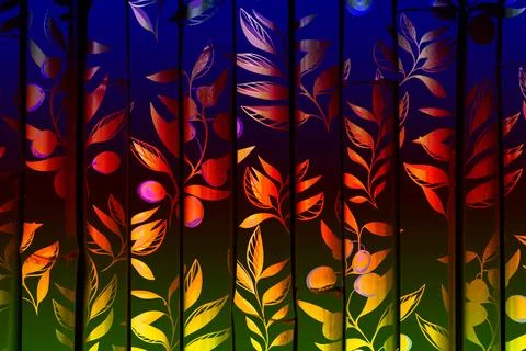 Abstract wavy lines.Grungy spotted pattern.African design. Stock Illustration