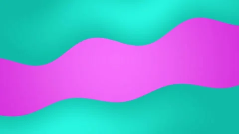 Abstract Wavy Liquid Layers Minimalist Animation 库存影片 330564667