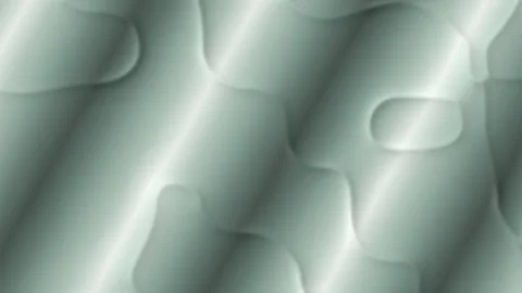 Abstract wavy metallic surface texture. 2d animation 库存影片 342387583