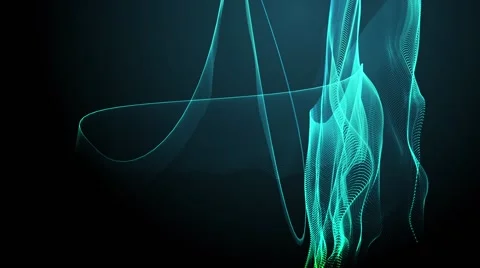 Abstract wavy motion background Stock Footage 59590798