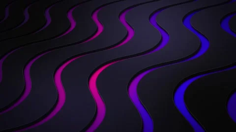 Abstract wavy motion video background Stock Footage 247401469
