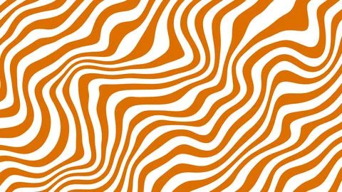 Abstract wavy pattern with caramel peanut swirls Stock Illustration