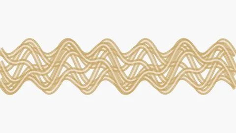 Abstract wavy pattern design with gradient color scheme Stock Illustration