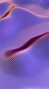 Abstract wavy pattern with flowing lines in blue and red tones.. Illustrazione stock