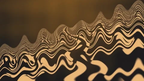 Abstract Wavy Pattern Stock Footage 289109820
