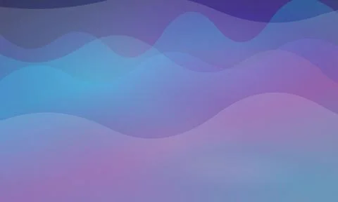 Abstract wavy pattern with a gradient purple and blue color scheme Stock-Illustration