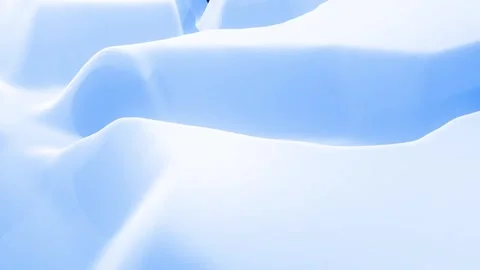 Abstract wavy pattern move on surface in loop. Smooth soft seamless animation Stock Footage 315470630