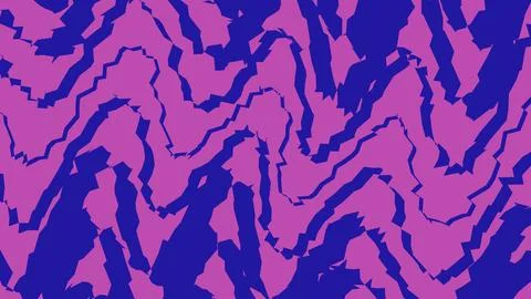 Abstract wavy pattern with pink and blue colors Stockillustratie