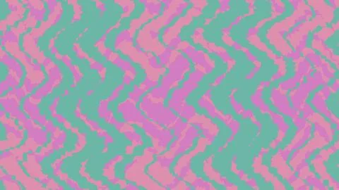 Abstract wavy pattern with pink and green vertical lines Illustrazione stock