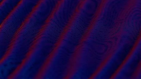 Abstract Wavy Pattern in Purple Tones with Dotted Texture Stock Illustration