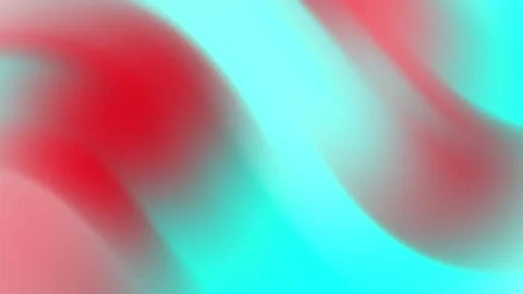 Abstract wavy pattern in red and cyan for vibrant designs. Stock Footage 293521058