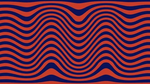 Abstract wavy pattern in red and blue creating a fluid and dynamic motion. Stock Footage 319922261