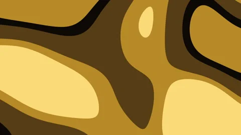 Abstract wavy pattern in shades of brown and gold Stock Footage 323152384