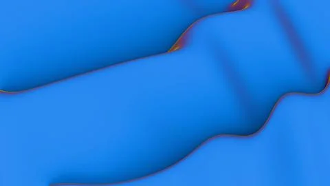 Abstract wavy pattern with smooth blue tones and subtle red accents.. Illustrazione stock