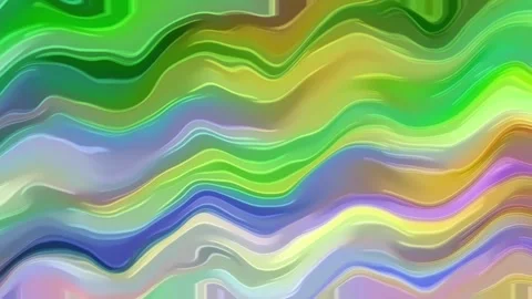 Abstract Wavy Pattern with Vibrant Colors Stock Footage 289118677