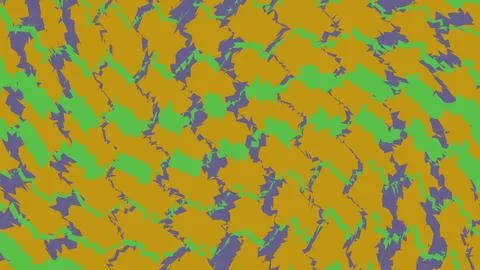 Abstract wavy pattern with yellow green and blue colors Stockillustratie