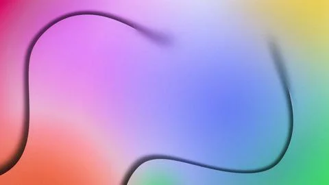 Abstract wavy pink red blue green yellow grainy gradient background texture 스톡 일러스트