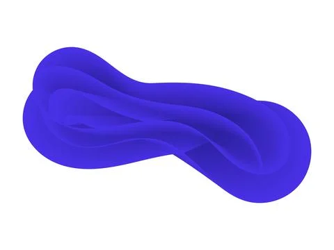 Abstract wavy purple gradient design Stock Illustration