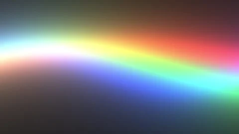 Abstract wavy rainbow light gradient background Stock Footage 332301467