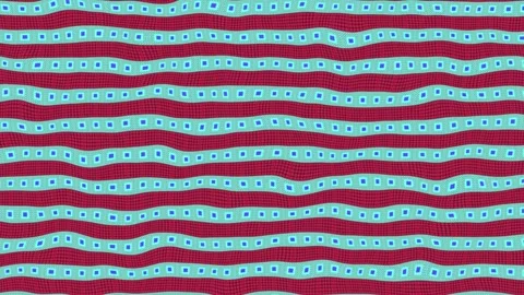 Abstract Wavy With Repeating Geometric Stripes Pattern Motion Background 스톡 동영상 344722937