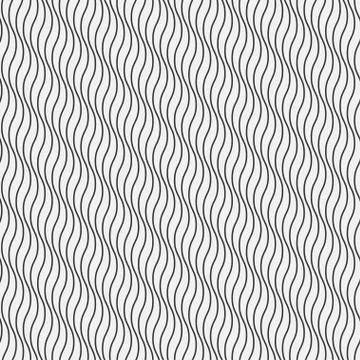 Abstract wavy seamless wallpaper pattern Stock Illustration