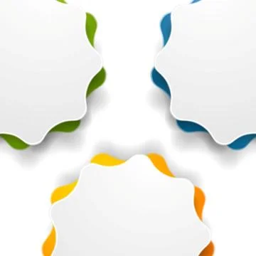 Abstract wavy shape vector background 스톡 일러스트