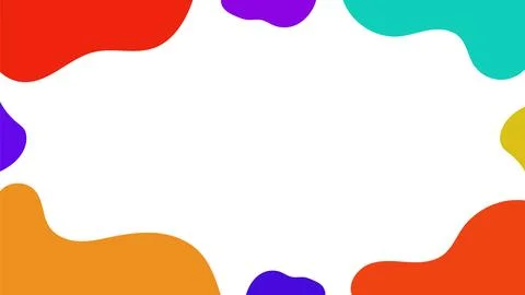 Abstract Wavy Shapes Background Stock-Illustration